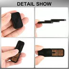 Magnetic Metal Fidget Slider Metal Fidget Toys Adults EDC Fidget Toys Magnet Fidget Stress Relief ADHD Toys Desk Toys for Office for Adults(Black CP3 Fidget Slider )