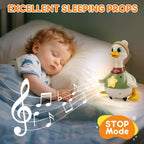 LUDILO Infant Baby Toys 6-12 Months: Musical Crawling Duck Toy Must Have 5 6 7 8 9 10 12 18 Month Old Baby Toy 0-6-12-18 Month Newborn Tummy Time Toys for 1 Year Old Boy Girl Gifts Stocking Stuffers