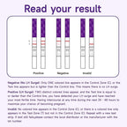 Ovulation Test Strips with Cups, Amazewell Ovulation Strips Fertility Test for Women Ovulation Predictor Kit for Home, 50pcs LH Test Strips Ovulation Kit Bulk+ +1 Urine Cup, Easy Grip, High Accuracy