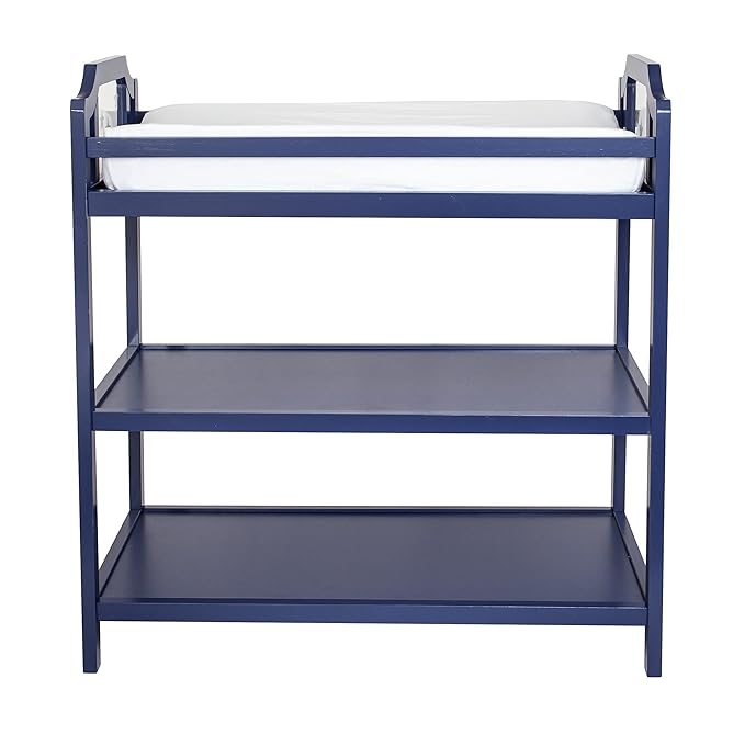 Suite Bebe Celeste Changing Table Safety Rail Included, Navy Blue