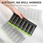 Weekly Pill Organizer 3X a Day, Detachable Pill Box 7 Day, Large 3 Times Daily Pill Case, Travel Pill Container Holder, Week Medication Dispenser Pillbox for Vitamin Supplement Medicine, Green