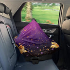 Binienty Black Cat Car Seat Covers for Babies Galaxy Pumpkin Cats Moon Nursing Covers Stretchy Breastfeeding Scarf Multi Use Carseat Covers for Stroller