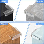 Baby Corner Protector Corner Protector Baby Furniture Corner Protection Transparent Cover Sharp Furniture and Table Top Edges with Adhesive 12 Pack(L-Shaped)