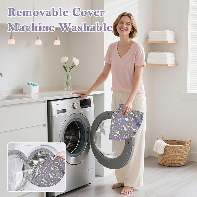 Nursing Pillow, Breastfeeding Pillow with Removable Cotton Cover, Baby Feeding Pillow for Mom Easier Breast Feeding and Bottle Feeding, Breastfeeding Support Cushion for Newborn (Sloth)