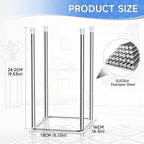 Water Bottle Drying Rack, Stainless Steel Bottle Dryer Rack, Baby Bottles Rack Dryer, Cup Drying Rack, Reusable Bag Drying Stand, Kitchen Stand Holder for Glass Bottles, Water Cups, Plastic Bag