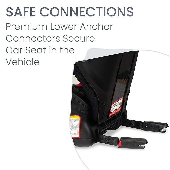 Britax Highpoint Backless Belt-Positioning Booster Seat, SafeWash Gray Ombre