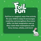 Skillmatics Foil Fun - Animals, No Mess Art for Kids, Travel Toys, Craft Kits, DIY Creative Activity, Gifts for Boys & Girls Ages 4, 5, 6, 7, 8, 9