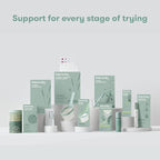 Frida Fertility at-Home Ovulation Test Kit, Easy-to-Use LH Test Strips for Ovulation Prediction Fertility Tracker, 99% Accuracy, Find 2 Most Fertile Days to Conceive, 60 Count