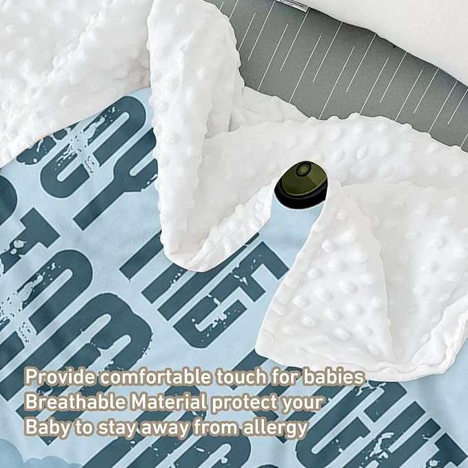 Personalized Baby Crib Bedding Set, Custom Name Blue Glider Theme Nursery Bedding Set 3 Pcs, Baby Blanket Fitted Crib Sheet Changing Pad Cover, Personalized Nursery Decor Gift for Newborns Boys