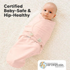 Baby Swaddle Sleep Sacks with Zipper - 3-Pack Swaddles for Newborns 0-3 Months, Infant, Baby Girls, Boys, Soft & Durable Newborn Sleep Sack,Easy Diaper Change Swaddling Blanket(Angelic)