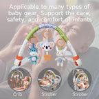 TUMAMA Baby Stroller Arch Toy,Portable Baby Mobile for Bassinet,Newborn Sensory Hanging Rattle Arch Toy for Babies Infants 0-12 Months