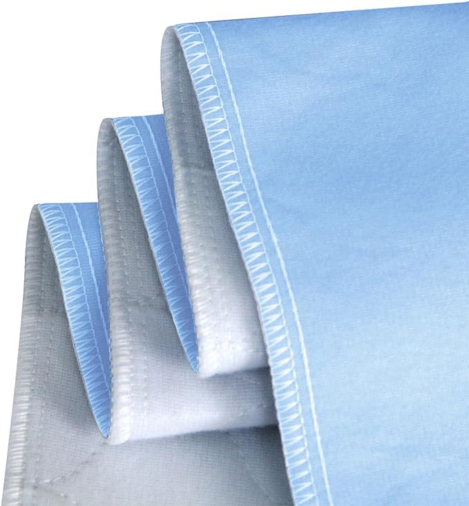 Bamuho Bed Pads for Incontinence Washable with 4 Layers of Protection, Waterproof Bed Pads Large 34" x 52" Great for Adult, Children and Pets