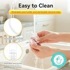 Nasal Aspirator for Baby and Toddler Nose Clearing with Hand Pump and Non-Invasive Tip for Quick, Quiet Suction, Co-Branded with CHIBOJI