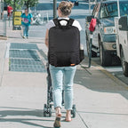 Mactso Stroller Travel Bag Compatible with GB Pockit Air Plus All Terrain and GB Pockit + All City, Lightweight Stroller Travel Backpack for Airplane (Black, L)