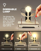 Poraxy 6 in 1 STEM Toys for Kids Ages 8-12, STEM Kits, 3D Wooden Puzzles, Educational Science Projects Building Model Kits, Birthday Gifts for Boys and Girls Ages 7 8 9 10 11 12 13 Years Old