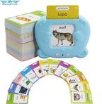 MAYAPHILOS 510 Words Italian and English Talking Flash Cards, Pocket Speech for Learn Italian, Italian Language Learning Audible Talking Flashcards Toddlers' Sensory Preschool Birthday Gifts