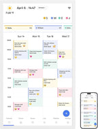 Dragon Touch 32" Digital Calendar Chore Chart – 1080P Full HD Interactive Touchscreen, Smart Family Planner, Hearth Display Digital Calendar Wall & Desk Mountable for Seamless Scheduling