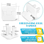 Outlet Covers Babepai 38-Pack White Child Proof Electrical Protector Safety Improved Baby Safety Plug Covers