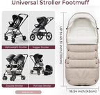 Momcozy Stroller Footmuff | Universal, Weather-Proof, Warm Stroller Bunting Bag | Extendable Winter Cover | Adjustable Buckle