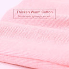 BQUBO Newborn Baby Hats Mittens Set Hospital Hat Beanie Infant Bow Hats Baby Gloves No Scratch Mittens for 0-6 Months