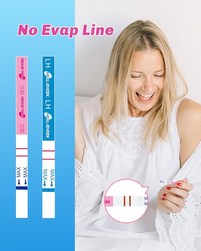 60 Ovulation and 20 Pregnancy Tests Strips with 80 Urine Cups, Fertility for Women TTC, Easy to Use at Home, Over 99% Accuracy, Individually Wrapped