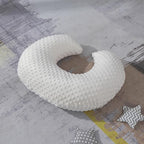 Nursing Pillow and Positioner for Breastfeeding, Ultra Soft Baby Breastfeeding Pillows for More Support for Mom and Baby, with Premium Removable Cover (Pristine)