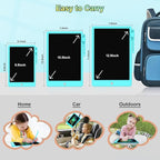 12.9 Inch LCD Writing Tablet for Kids, Colorful Toddler Doodle Board - Erasable Drawing Pad, Educational Learning Toy for Ages 3-8 - Valentine's Day Christmas Birthday Gifts (12.9 Inch, Blue)