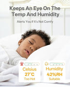 ARENTI Baby Monitor with 2 Cameras, Cry&Motion Detection, 2K Smart Baby Camera with 5'' Upgraded Wireless Display, 2 Way Audio, Super Night Vision, Lullabies, Breathing Light, Temp&Humidity Sensor