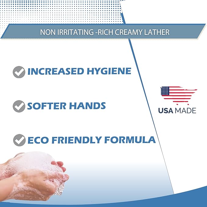 GreenFist Foaming Hand Soap Refills Ocean Mist Scent Foam Refill, (1 Gallon)