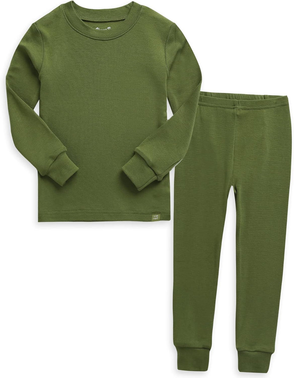 VAENAIT 6M-12Y Toddler Toddler Kids Toddler Girls Boys Soft Comfy Modal Tencel Solid Raglan Sleepwear Pajamas Pjs 2pcs Set