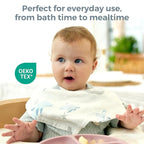 Momcozy Soft & Absorbent Baby Washcloths - 4 Layer Design| Medium Thickness| Premium Cotton for Newborns' Skin-Great for Bathing, Wiping & on-The-go Use, Shower Gift and Essential(5 Pack, 10x10 inch)