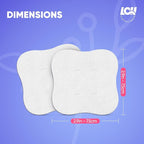 16CT Hydrogel Nipple Pads for Breastfeeding with Lanolin - Cooling Sore Nipple Gel Soothing Pads - Breast Feeding Essentials for Moms by Livaclean Health