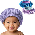 AKISS Baby Infant Newborn Toddler Satin Silk Hair Bonnet Cap for Sleeping 0-3 0-6 3-6 6-12 Months 1-2 1-3 Years