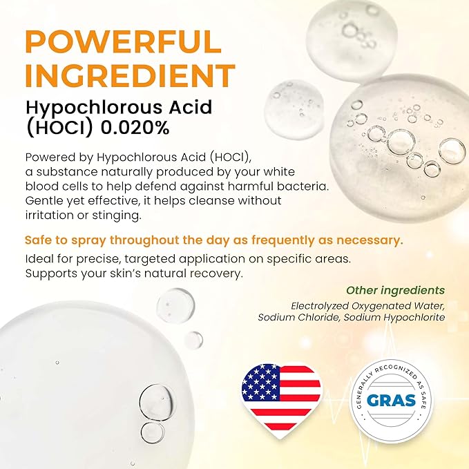 MediQuick Skin & Wound Repair First Aid Spray Gel 4 Fl Oz - Antiseptic Spray for Burns & Cuts with 12 Hour Action - Helps Heal Acne Rash Eczema Itch Bites & More - Safe Wound Wash with No Sting