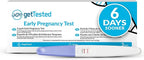 GetTested 3-in-1 Early Pregnancy Test Kit, Rapid at-Home Test Results Up to 6 Days Sooner for Confident, Private Detection, Accurate and Easy Use, No Lab Visits Required
