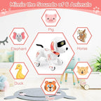 Robot Dog Toys for Kids 8 9 10 11 12, Remote Control Dogs, Robot Dog for Kids 8-12, Pet Robotic, Electric Toy, Robotic Dogs, Toys for 5 6 7 8 9 10 11 12 Years Old Boys Girls, Pink