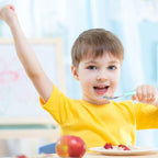 Toddler Utensils, Kids Stainless Steel Silverware Set, Toddler Forks and Spoons, Baby Utensils Set with Storage Box for Self Feeding Safe, Dishwasher Safe (2 Set with Case)