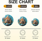 Jigfoxy Wooden Puzzles for Adults, Indian Temple Sanctua Wood Puzzles Adult, Unique Animal Shape Wooden Jigsaw Puzzles for Adults, Birthday Gifts for Puzzle Lovers, Family, Friend (S-8.5*8.5in-100pcs)