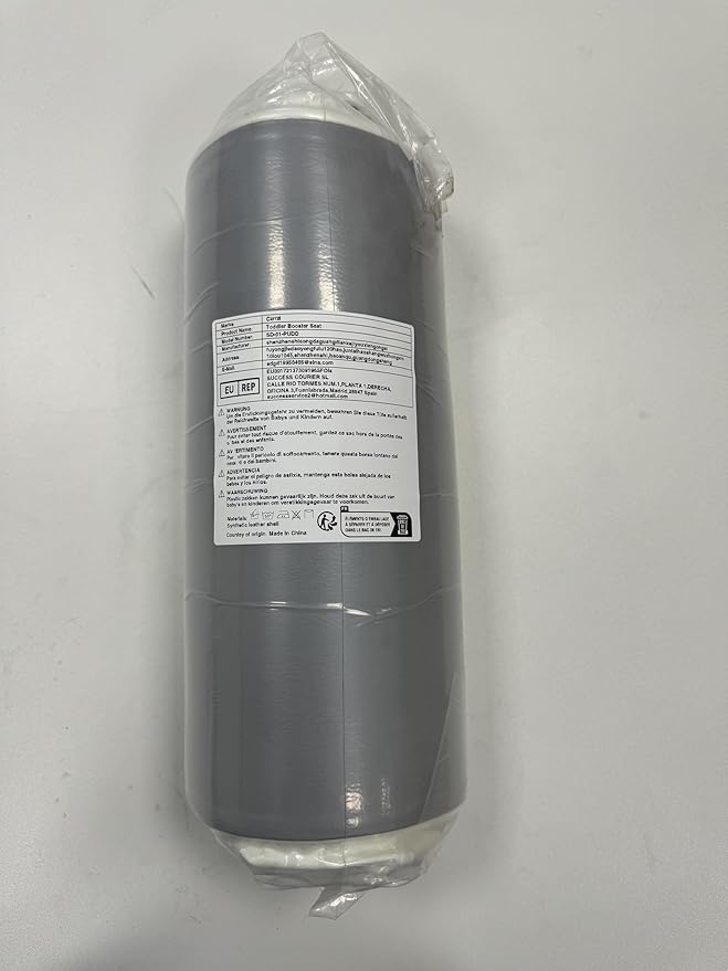 Toddler Booster Seat for Dining Table Chair,Non-Slip Bottom Baby Kid Booster Seat for Dining Table,2 Adjustable Straps,Portable Booster Seat for Table Travel Booster Seat for Toddler(Grey+White)