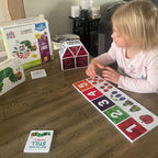 CreateOn Eric Carle The Very Hungry Caterpillar & Bonus Very Busy Spider Playset, Magnetic Building Toys, Educational, STEM and Montessori Tools, Magnetic Tiles for Kids Ages 3+, 24 Pieces