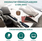 Babelio White Noise Sound Machine for Adults Kids Baby, Mini, 15 Non-looping Sounds, Timer, Memory Function, Easy to Pocket and Travel Wood Grain