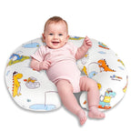 Nursing Pillow, Breastfeeding Pillow with Removable Cover, Ergonomic Breast Feeding Pillow, Baby Feeding Support Cushion for Mom Easier Breastfeeding- Original Size/Dinosaurs