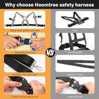 Safety Harness Leash for Special Needs Child Aged 6-12 Years Fully Ajustable, Sturdy Walking Harness for Older Children with Grab Handle, Keeping Active ADHD/ASD Autism Kids Safe in Public