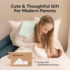 Organic Burp Cloths Baby Boy, Girl - 6-Pack Large Cotton Burping Cloths for Babies, Spit Up Rags, Super Absorbent, Ultra Soft Newborn Rag, Gender Neutral, Machine Washable, Durable (Roarsome)