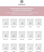 Essence Wearable Aromatherapy Nasal Diffuser – Allergy Relief Essential Oil Nose Ring Refresh Kit – Personal Scent Clip for Travel, Work & Everyday Use – Made in USA