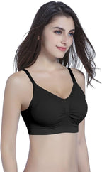 Suekaphin 5PACK Nursing Bra Wireless Bra Women's Sleeping Maternity Bra Breastfeeding Bra