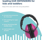 BANZ Kidz Earmuffs 2 Years & Older - Loud Noise Cancelling Kids Headphones & Toddler Ear Muffs, Size Adjustable