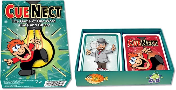 CUENECT: Wildly Fun Clue Decoding Game - Connect, Discover, & Laugh with Friends & Family – from The Makers of Moose Master