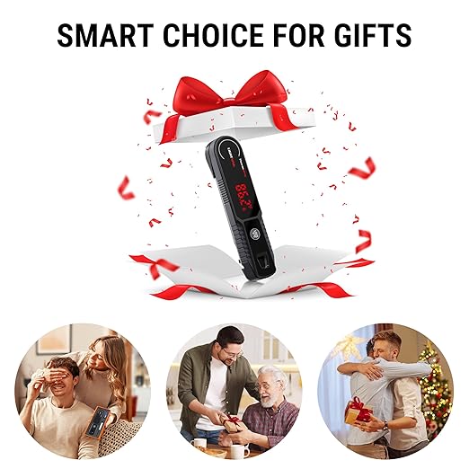 ThermoPro Lightning 1-Second Instant Read Meat Thermometer, Kitchen Food Thermometer with Auto Wake/Sleep/180° Rotating Display, Waterproof Cooking Thermometer for Oil Deep Fry Smoker BBQ Grill