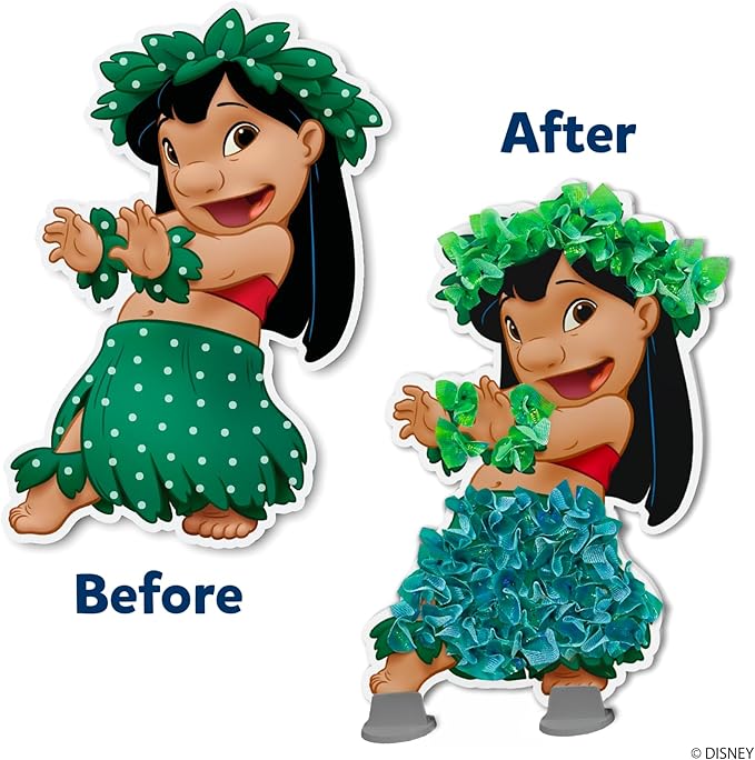 Skillmatics Poke-in Art - Lilo & Stitch Characters, Mess-Free Fun for Kids, DIY Wood Craft Kits, Creative Activity, Gifts for Girls & Boys Ages 4, 5, 6, 7, 8, 9